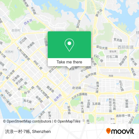 洪浪一村-7栋 map