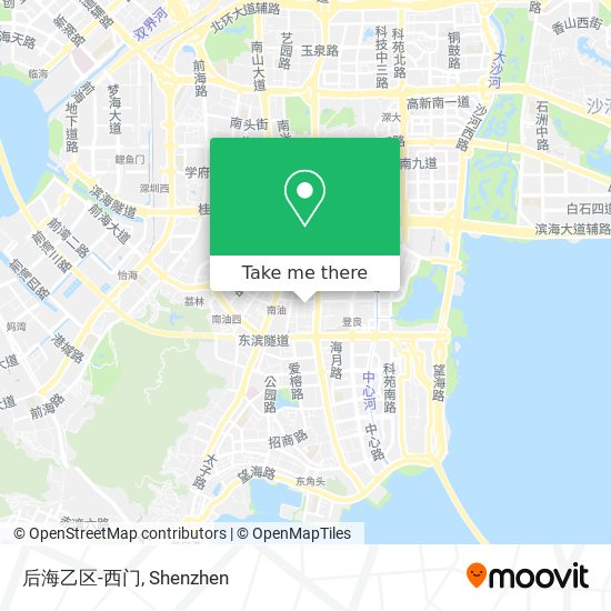 后海乙区-西门 map