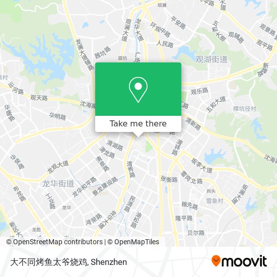 大不同烤鱼太爷烧鸡 map