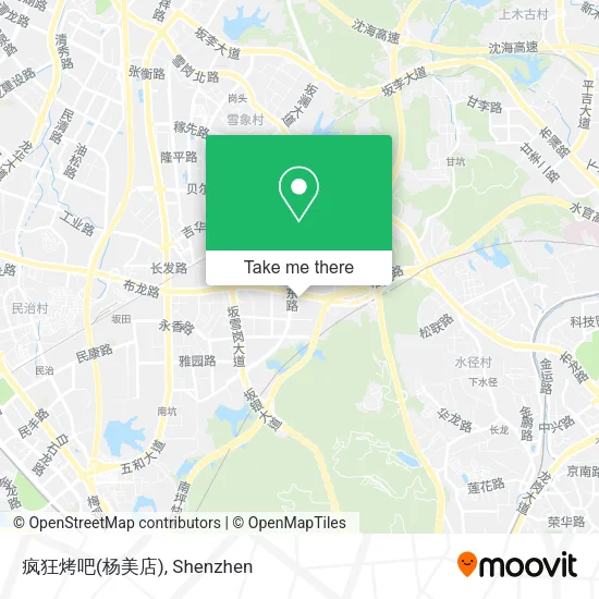 疯狂烤吧(杨美店) map