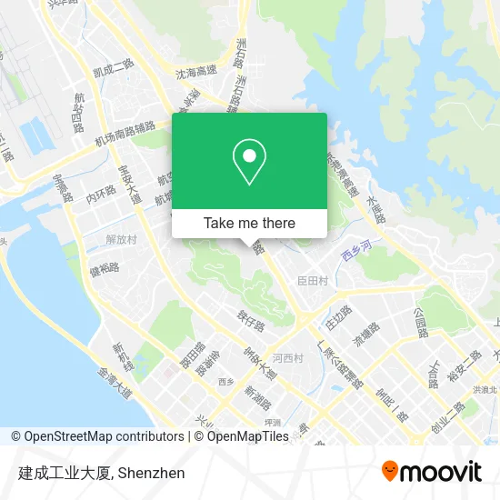 建成工业大厦 map