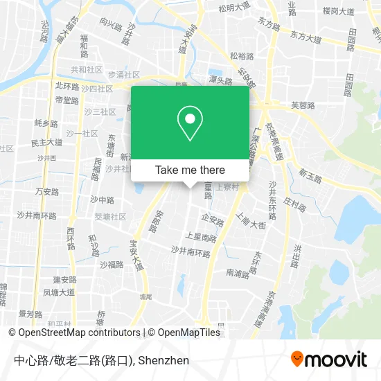 中心路/敬老二路(路口) map