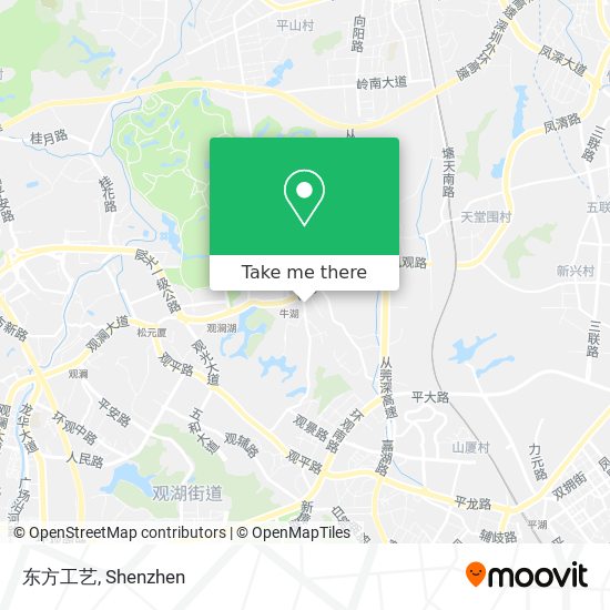 东方工艺 map