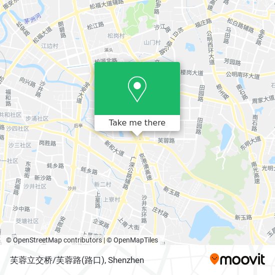 芙蓉立交桥/芙蓉路(路口) map