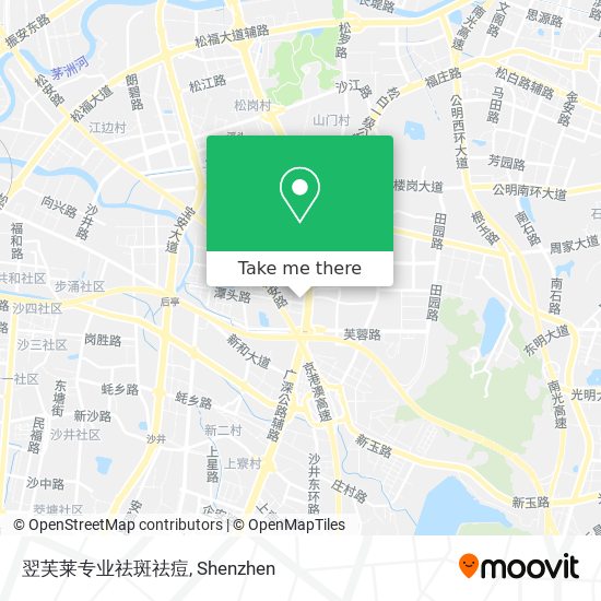 翌芙莱专业祛斑祛痘 map
