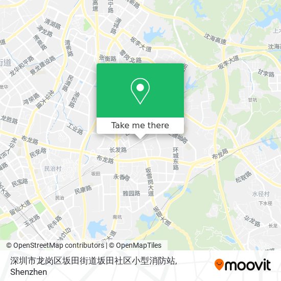 深圳市龙岗区坂田街道坂田社区小型消防站 map