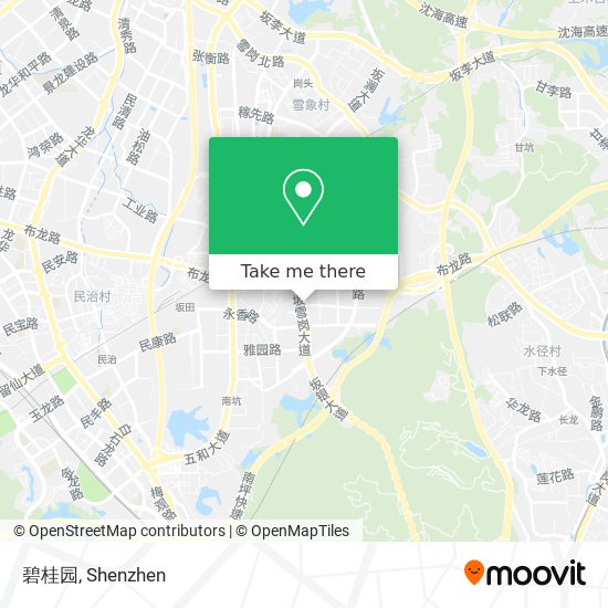 碧桂园 map