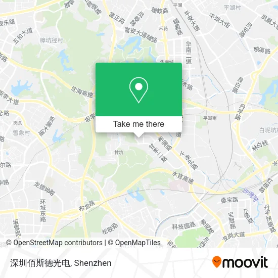 深圳佰斯德光电 map