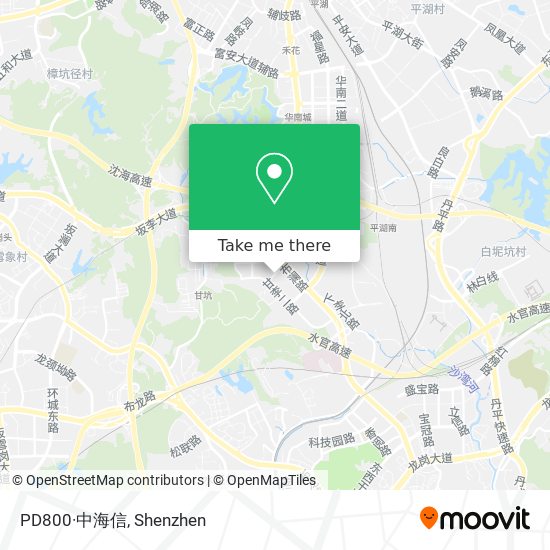 PD800·中海信 map