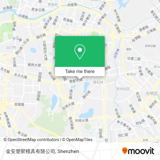 金安塑胶模具有限公司 map