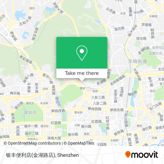 银丰便利店(金湖路店) map