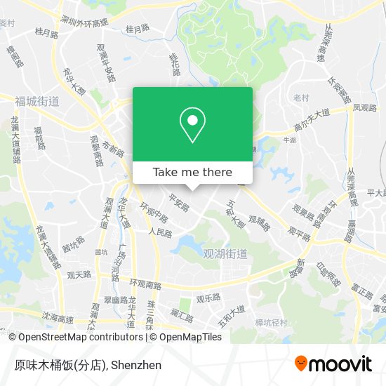 原味木桶饭(分店) map