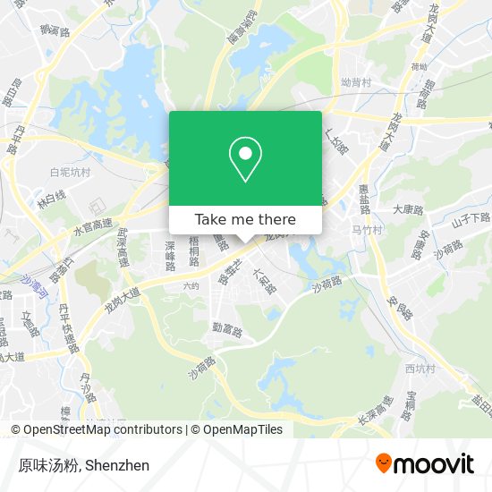 原味汤粉 map