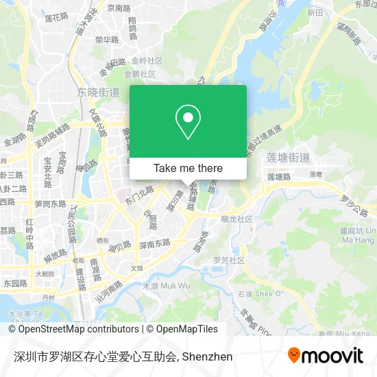 深圳市罗湖区存心堂爱心互助会 map