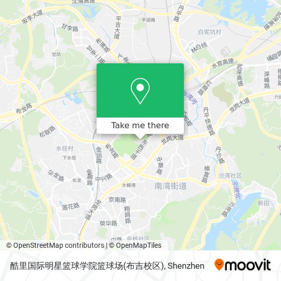 酷里国际明星篮球学院篮球场(布吉校区) map
