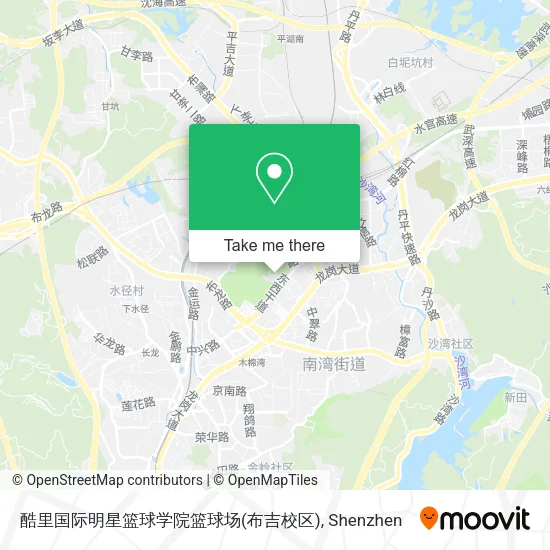 酷里国际明星篮球学院篮球场(布吉校区) map