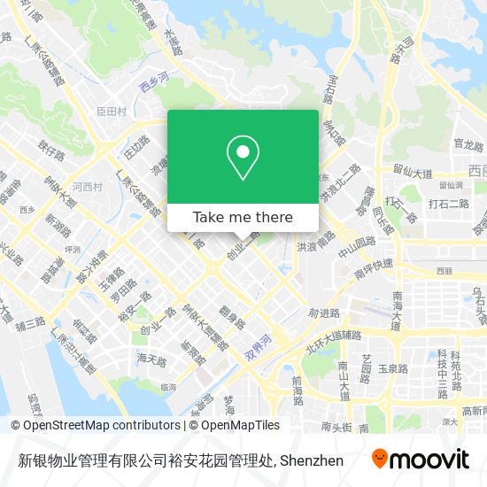 新银物业管理有限公司裕安花园管理处 map