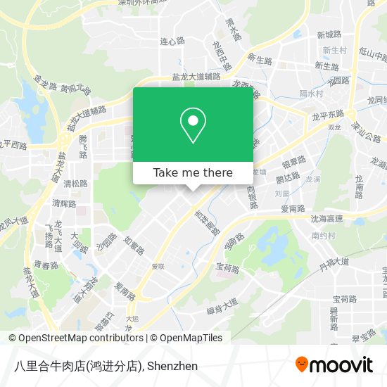 八里合牛肉店(鸿进分店) map