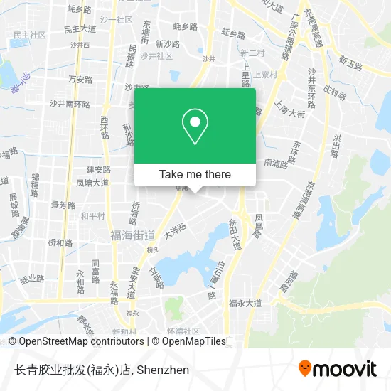 长青胶业批发(福永)店 map