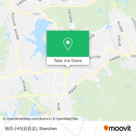 独舌小钓(石岩店) map