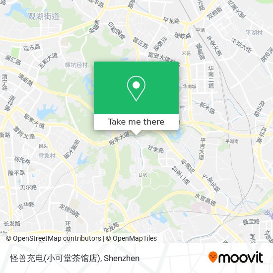 怪兽充电(小可堂茶馆店) map