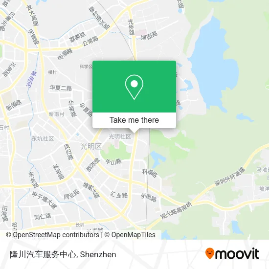 隆川汽车服务中心 map