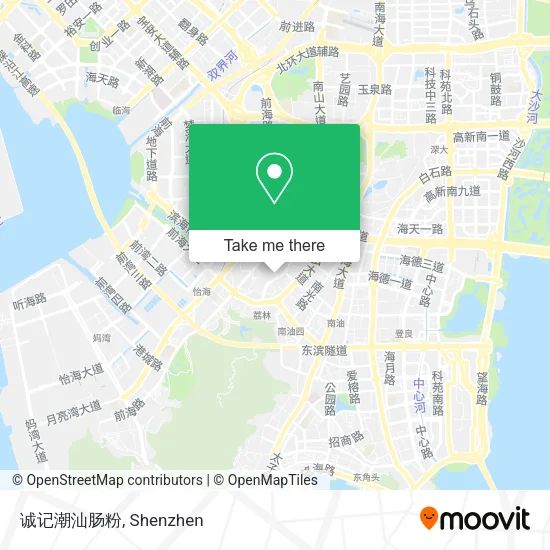 诚记潮汕肠粉 map