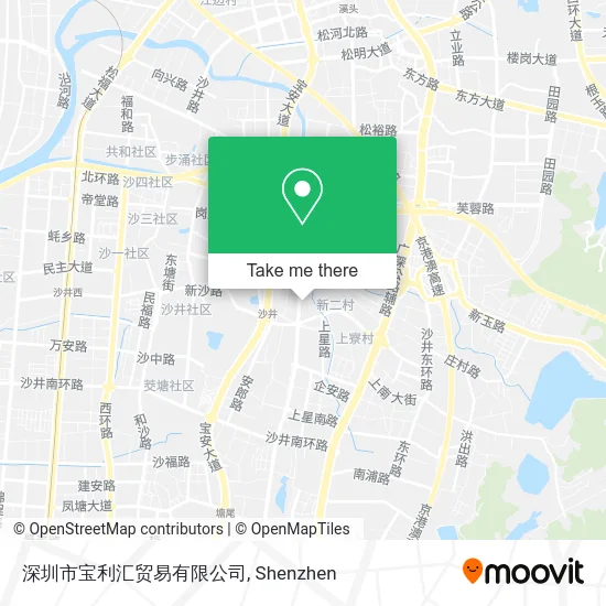 深圳市宝利汇贸易有限公司 map
