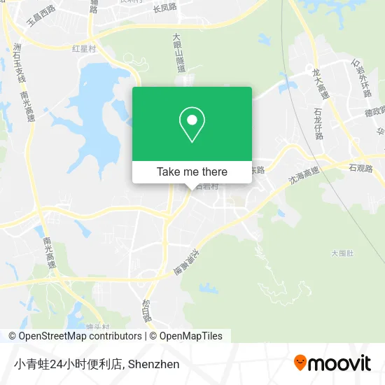 小青蛙24小时便利店 map