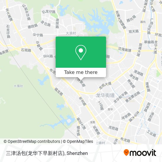 三津汤包(龙华下早新村店) map