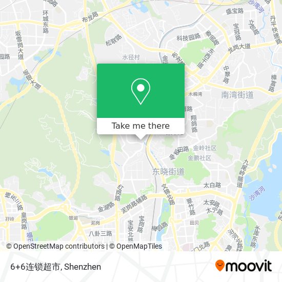 6+6连锁超市 map