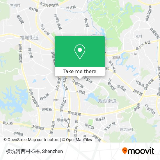 横坑河西村-5栋 map