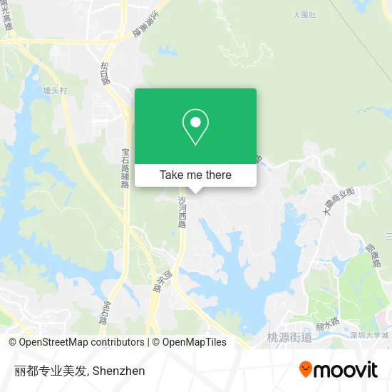 丽都专业美发 map