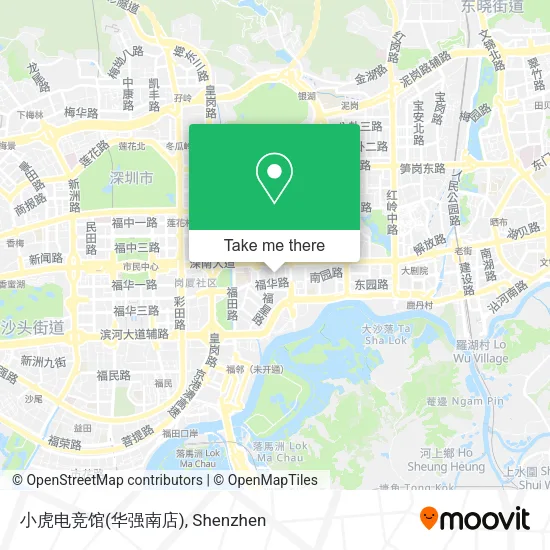 小虎电竞馆(华强南店) map