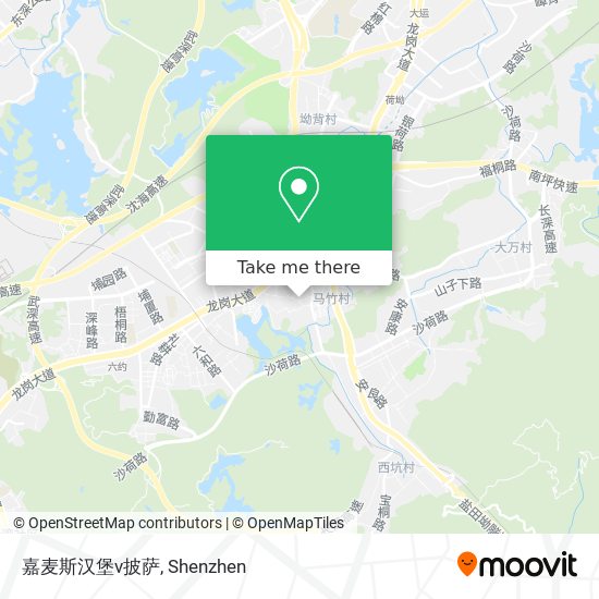 嘉麦斯汉堡v披萨 map