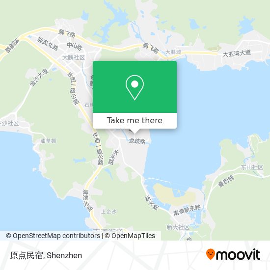 原点民宿 map