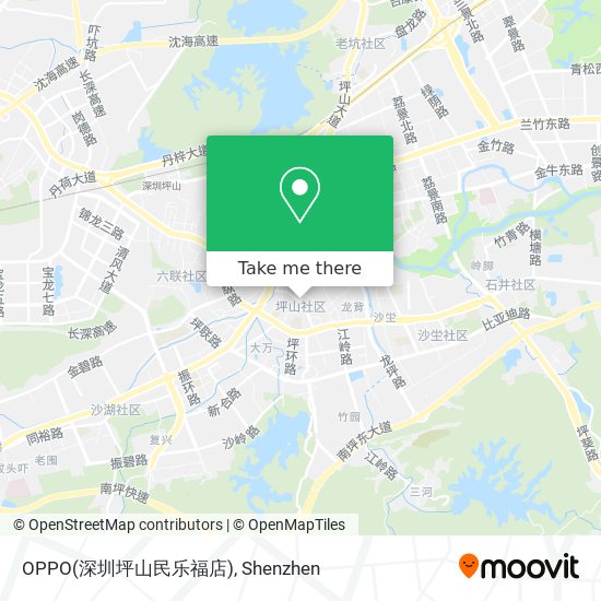 OPPO(深圳坪山民乐福店) map