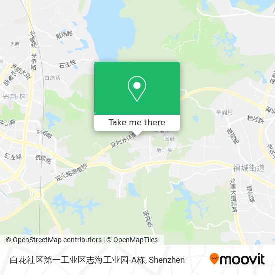 白花社区第一工业区志海工业园-A栋 map