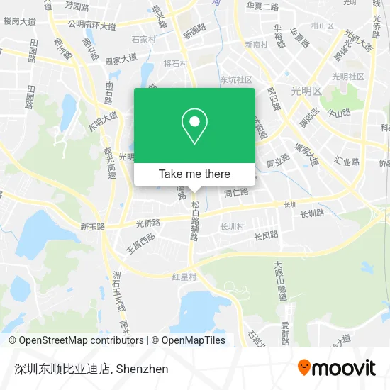 深圳东顺比亚迪店 map