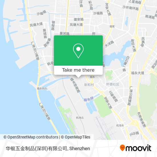 华银五金制品(深圳)有限公司 map