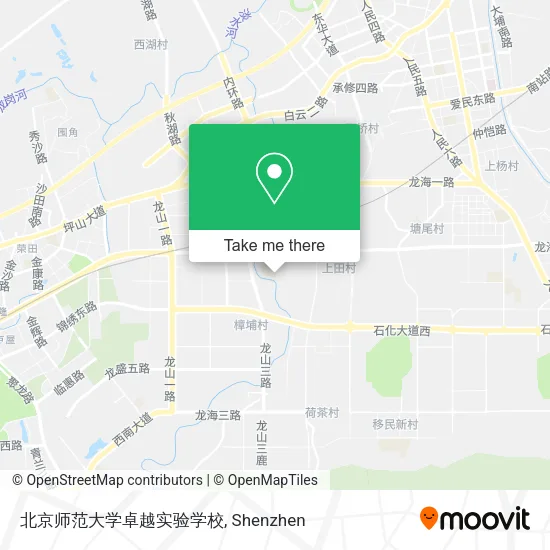 北京师范大学卓越实验学校 map