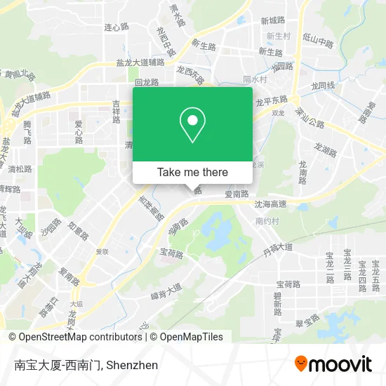 南宝大厦-西南门 map