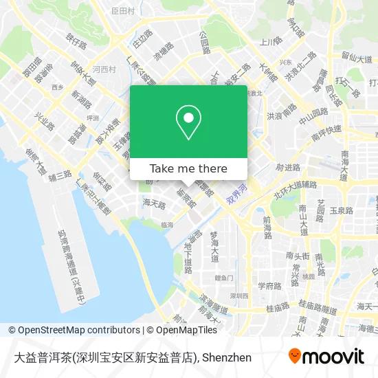 大益普洱茶(深圳宝安区新安益普店) map