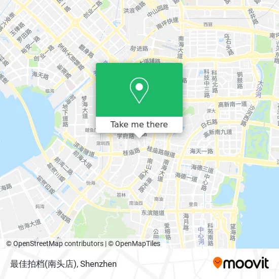 最佳拍档(南头店) map