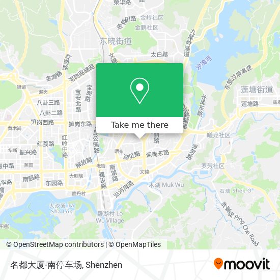 名都大厦-南停车场 map