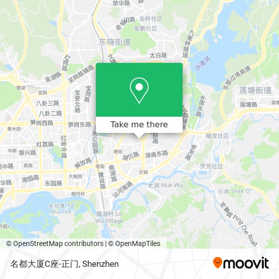 名都大厦C座-正门 map