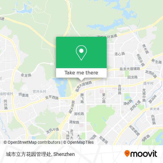城市立方花园管理处 map