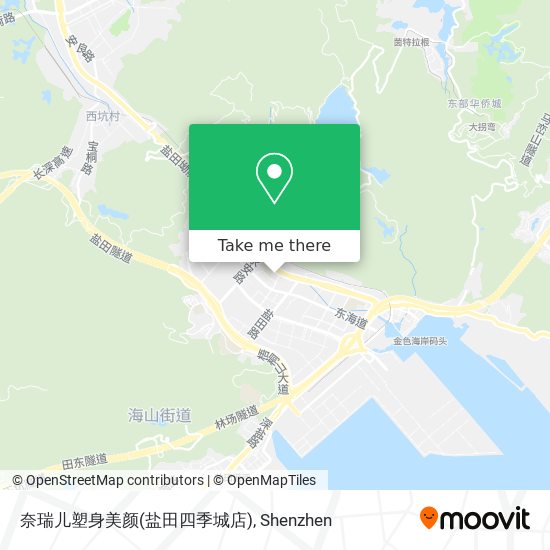 奈瑞儿塑身美颜(盐田四季城店) map