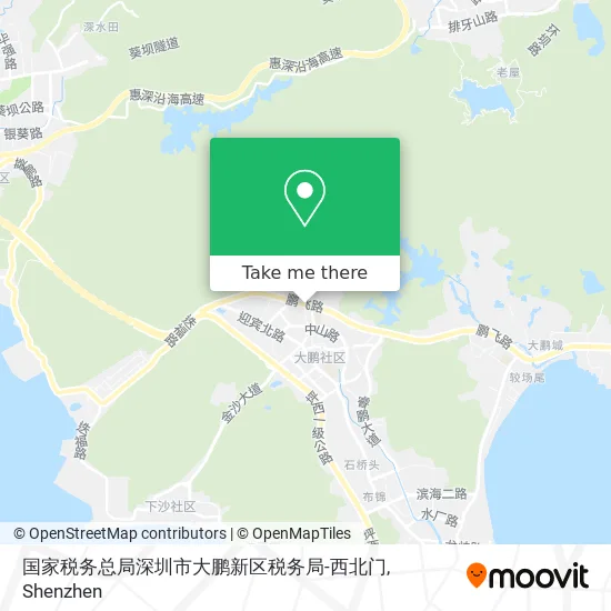 国家税务总局深圳市大鹏新区税务局-西北门 map