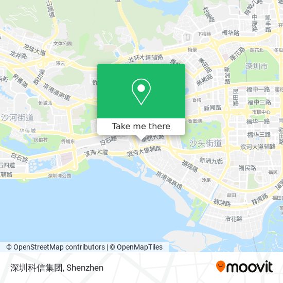 深圳科信集团 map